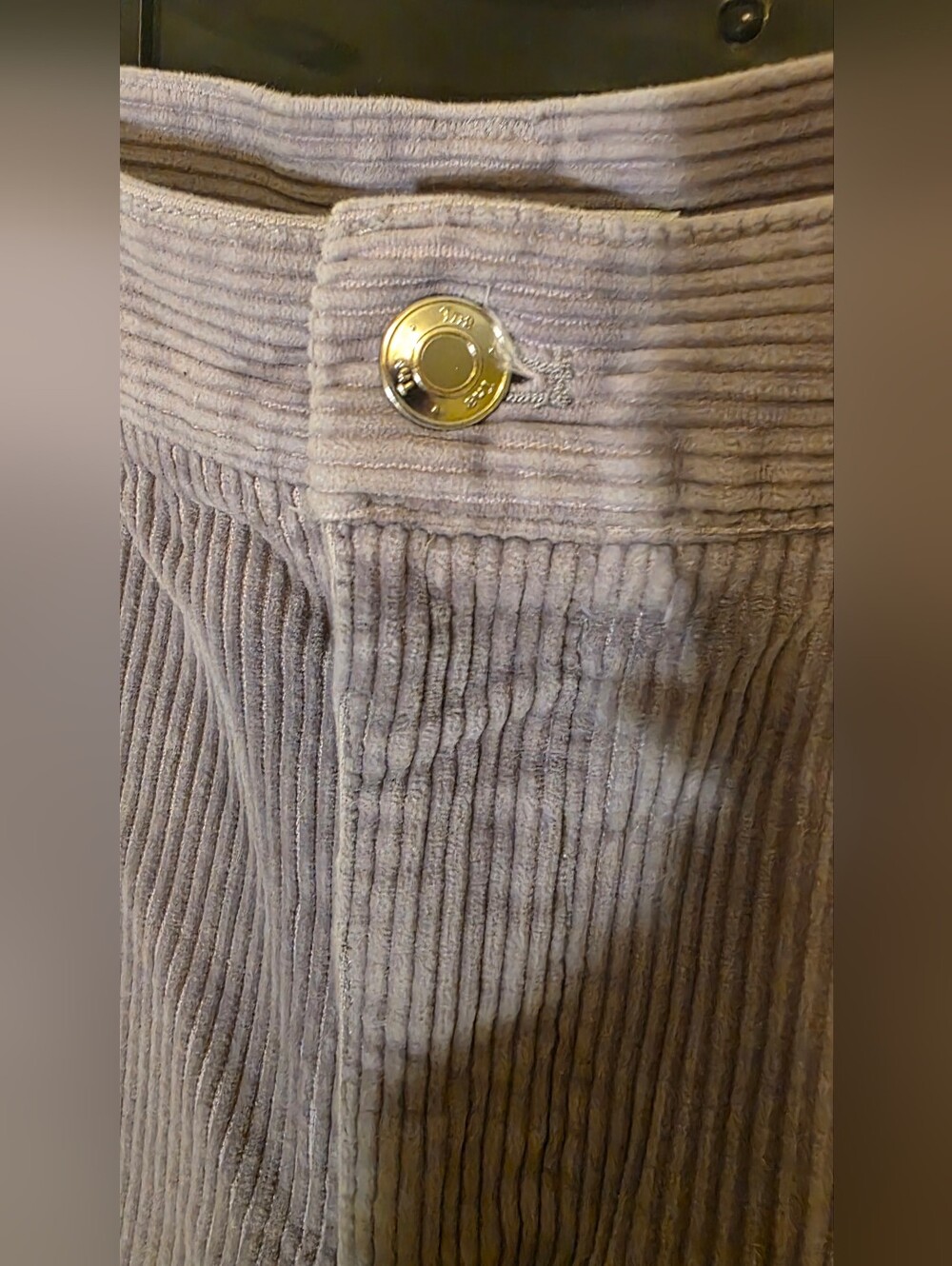 Aritzia Tna Ripcord Corduroy Pant Size 2 In Purple Ash (lavender) - Picture 8 of 14